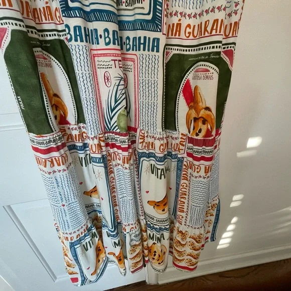 Farm Rio fun dress. Beautiful colors. New - Picture 4 of 7